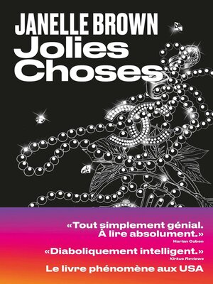 cover image of Jolies choses